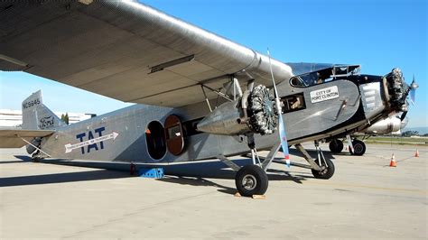 Flight on a Legendary 1928 Ford Tri-Motor Long Beach Airport (KLGB) GoPro - YouTube