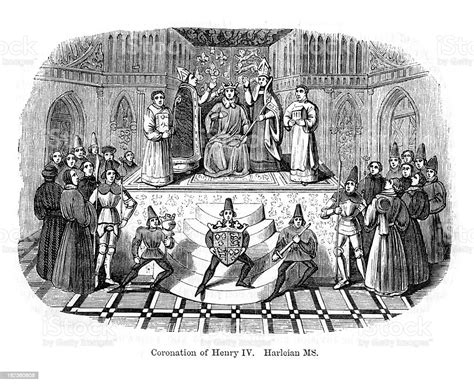 Coronation Of King Henry Iv Stock Illustration - Download Image Now ...