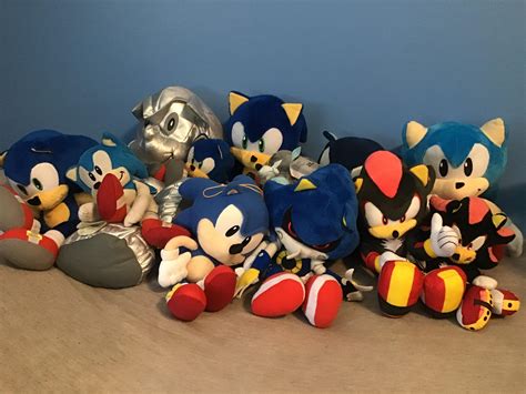 All of my sonic plush + shadow plush : r/sonicplushes