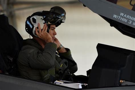 F-35 Helmet Bug Means Only Expert Pilots Can Do Night Carrier Landings ...