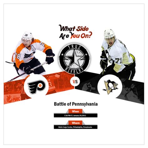 Battle of Pennsylvania - Flyers vs. Penguins - TrueRivalry.com - True ...