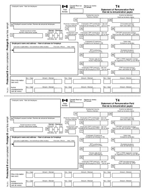 T4 Form 2023 - Printable Forms Free Online