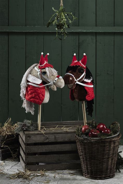 Of course you should dress up your hobby horses for Christmas! Especially if it’s going to take ...