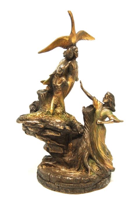 Genesis Fine Arts Heredities Statue CHILDREN of LIR | eBay