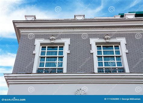 Beautiful Architecture of Batumi Town Stock Photo - Image of facade ...