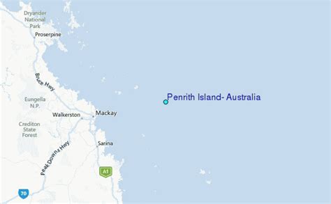 Penrith Island, Australia Tide Station Location Guide