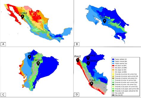 Mexico Climate Zones