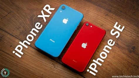 iPhone SE vs iPhone XR: So Close! - TechieTechTech