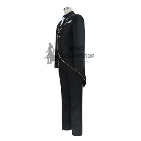 Anime Overlord Sebas Tian Cosplay Costume Customization - Cosplay Shop