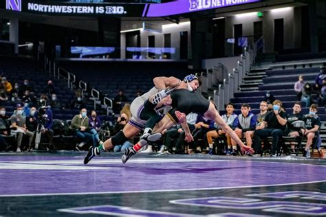 Captured: Northwestern wrestling loses third straight Big Ten meet