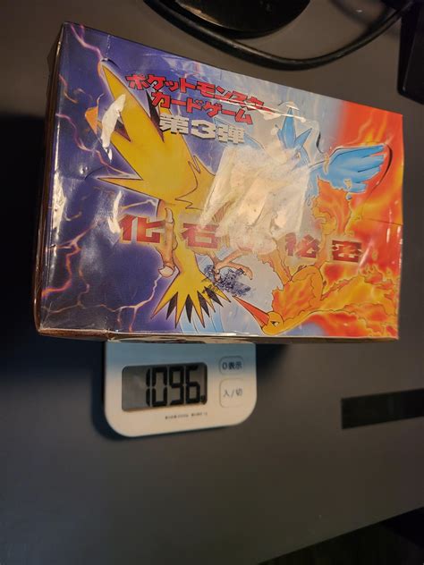 Japanese Pokemon Fossil Booster Box Sealed : r/PokemonCardValue