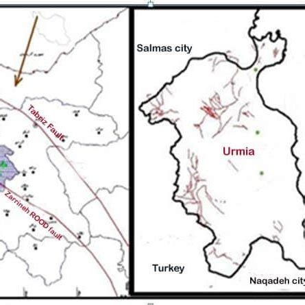 Map of Urmia municipality | Download Scientific Diagram