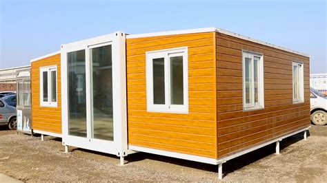 Ready Made Portable Prefab Cabin Tiny House Prefabricated Folding Container Home 2 Bedroom ...