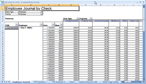 Payroll Report Template Excel | Excel Payroll Template – Free Paycheck Calculator | DocTemplates