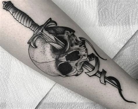 Skull and Dagger Tattoo Meaning: Mystery Symbolism of 2023