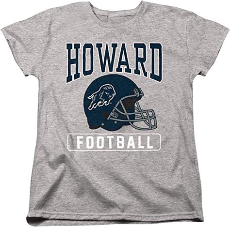 Amazon.com: Howard University Official Football Helmet Women's T Shirt : Sports & Outdoors