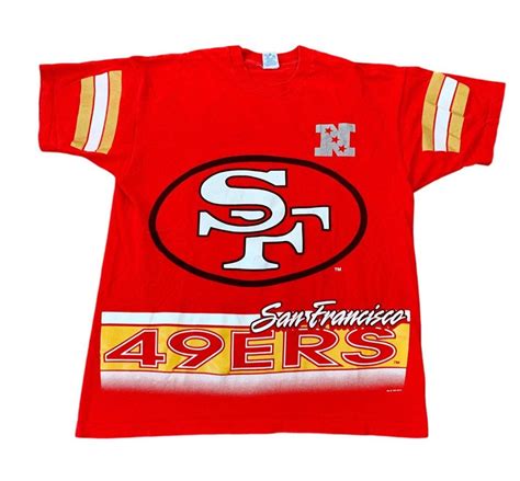 Vintage San Francisco 49ers T Shirt by Salem Rare 90s NFL | Etsy