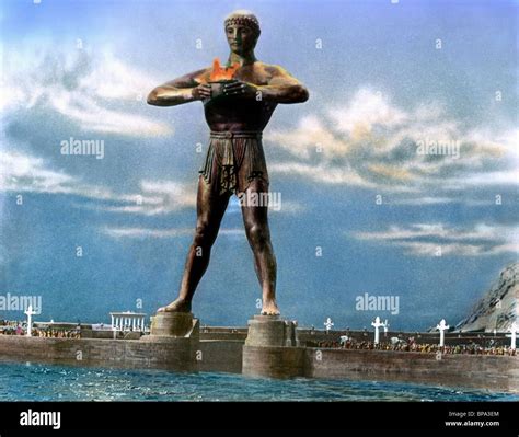 THE COLOSSUS OF APOLLO THE COLOSSUS OF RHODES (1961 Stock Photo ...