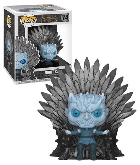 Funko POP! Game Of Thrones #74 Night King On Throne Super Sized 6" - New, Mint Condition