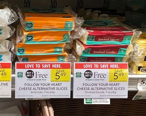 Follow Your Heart Cheese Alternative Slices Just 25¢ At Publix ...