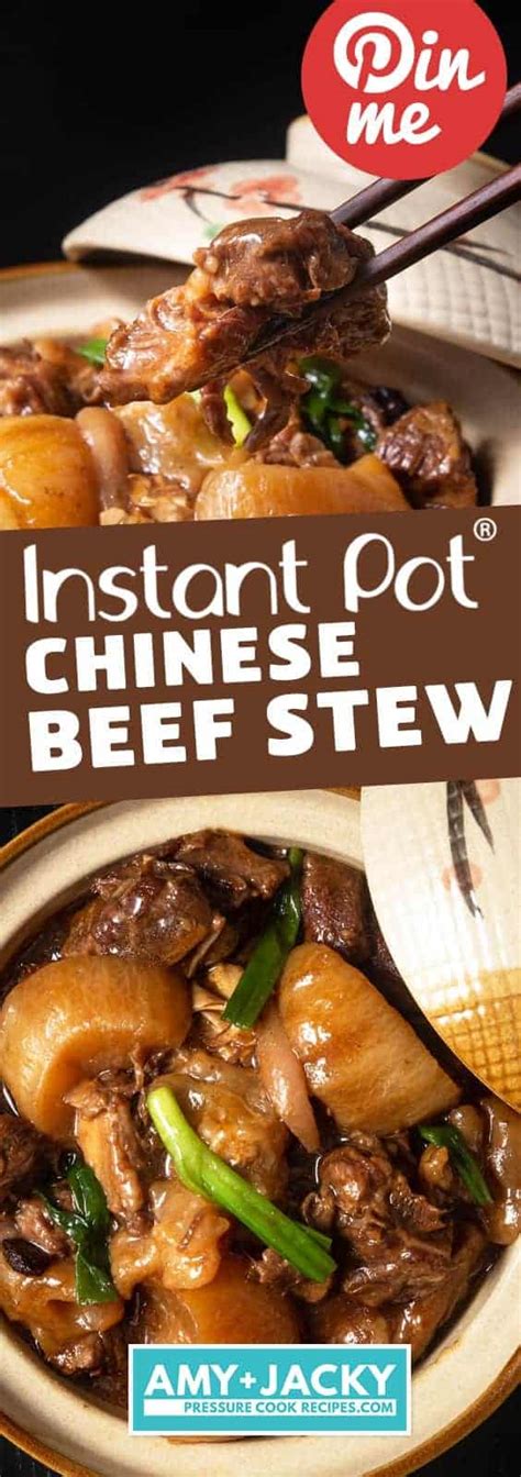 Recipe of Chinese Beef Stew Instant Pot