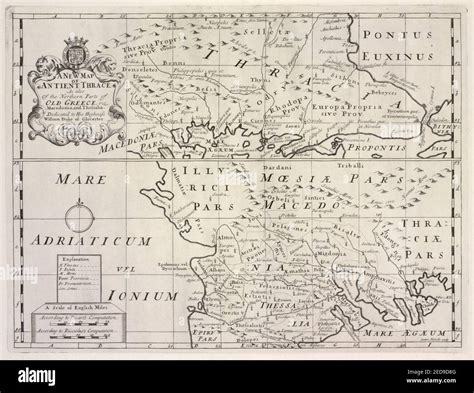 A new map of ancient Thrace, as also of the northern parts of Old ...