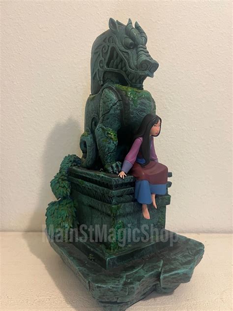 Disney Mulan & The Great Stone Dragon 25th Anniversary Figurine Steven ...