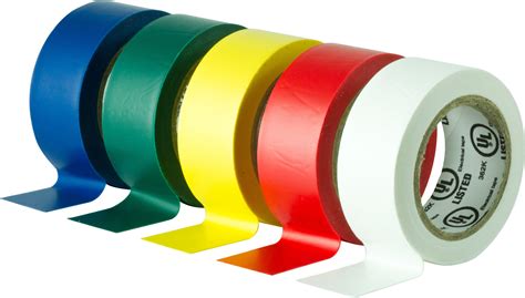 Hyper Tough Assorted Color Electrical Tape, Indoor, 5 Pack, 3/4in ...