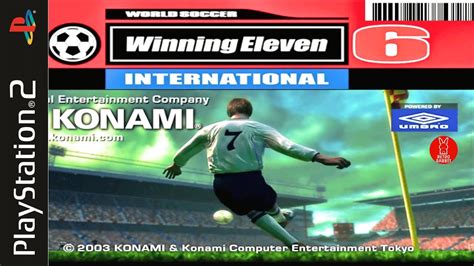 WINNING ELEVEN 6 International - PS2 Gameplay [PCSX2] - YouTube