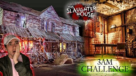 3AM CHALLENGE AT HAUNTED SLAUGHTER HOUSE // EXPLORING A HAUNTED SLAUGHTERHOUSE - YouTube