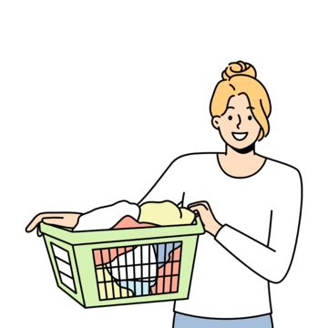 Laundry Baskets Laundry Basket PNG, Vector, PSD, and Clipart With ...