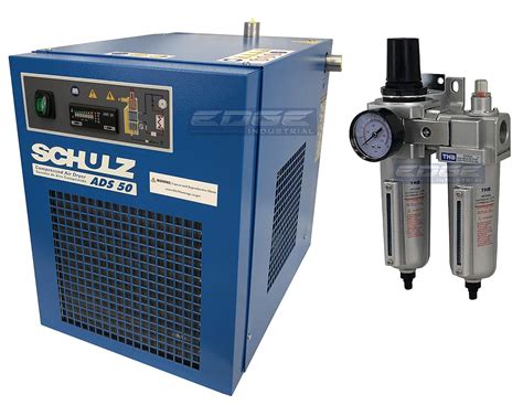 SCHULZ REFRIGERATED AIR DRYER FOR AIR COMPRESSOR, COMPRESSED AIR SYSTEMS, 75 CFM, GOOD FOR 15HP ...