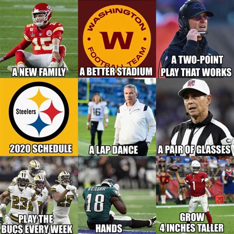 NFL Memes on Twitter: "NFL Christmas Wishlist https://t.co/NGoPVc1qru" / Twitter