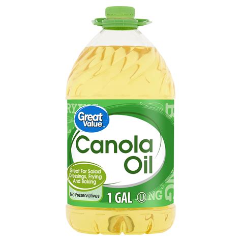 Great Value Canola Oil, 1 gal - Walmart.com