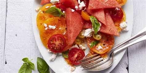 Tomato & Watermelon Salad Recipe-How to Make Tomato & Watermelon Salad