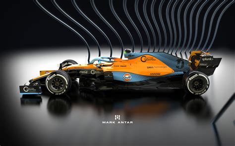 [OC] My 2021 Gulf McLaren Mercedes livery if they became a title ...