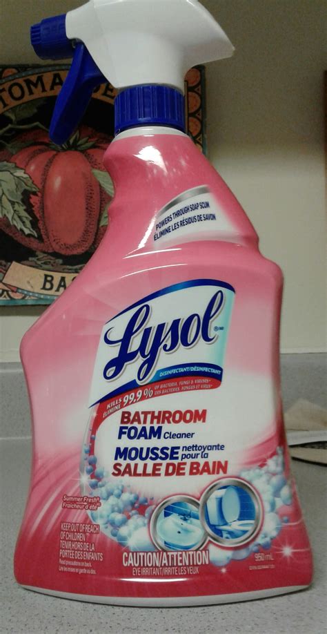 Lysol Bathroom Cleaner Trigger Summer Fresh reviews in Bathroom ...