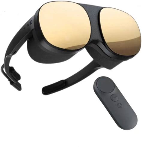 HTC Vive Flow VR Foldable Glasses Bundle with Controller, Dual 2.1" LCD ...