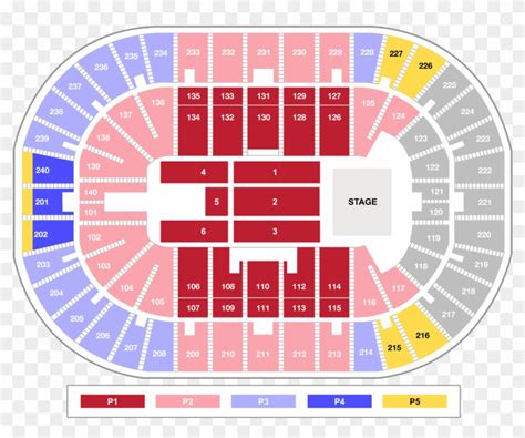 Tickets / Seating - Millennium Tour Seating Chart, HD Png Download - 1280x1012(#5354662) - PngFind