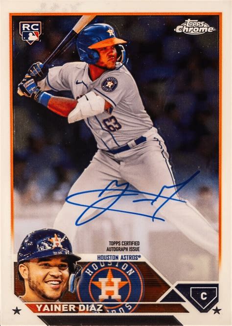 MLB Future Watch: Yainer Diaz Baseball Cards, Houston Astros