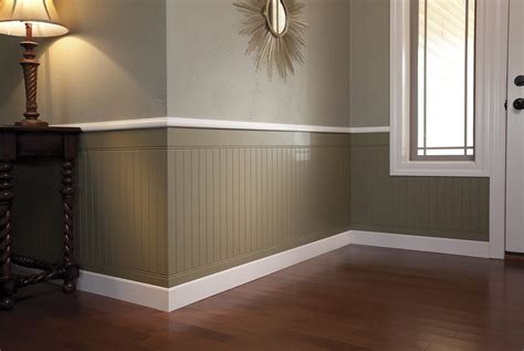 Half Wall Wood Paneling Ideas | Paneling makeover, Wood paneling makeover, Wall paneling makeover