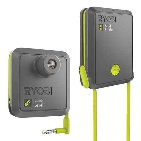 Ryobi Phone Works Laser Level and Stud Sensor-ES1600-ES5500 - The Home Depot