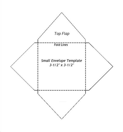 Envelope Printing Template, Envelope Template Printable, Envelope Pattern, Greeting Card ...