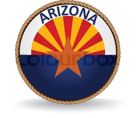 Arizona State Seal | Stock vector | Colourbox