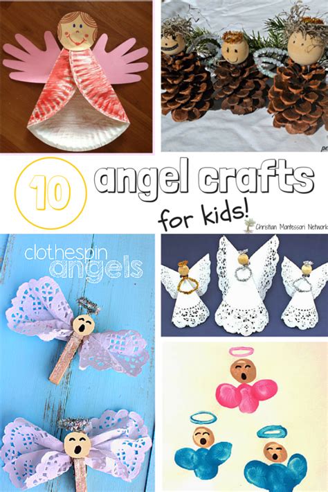 10 Angel Craft for Kids - Bible School Craft Ideas