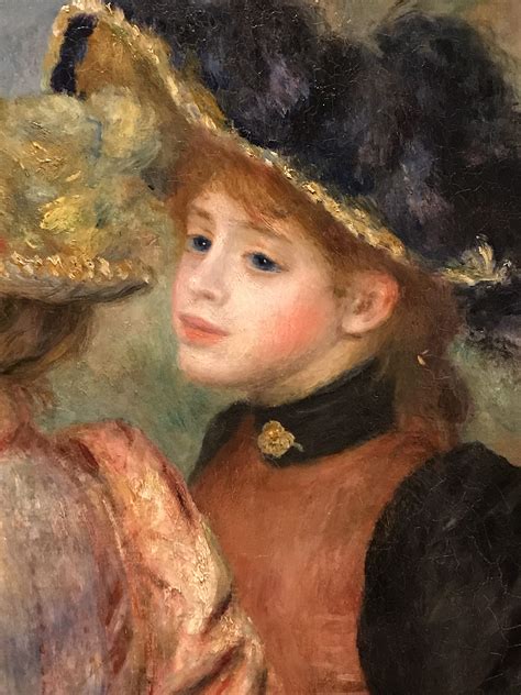 Two Girls by Pierre-Auguste Renoir, circa 1892 » Ciel Bleu Media