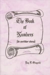 The Book of Numbers in Outline Form by Roy Gingrich