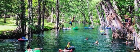 Blue Hole Regional Park - Swimming near San Antonio & Austin - Texas ...