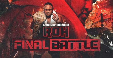 ROH Final Battle - Date & Location Announced