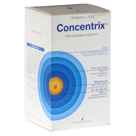 CONCENTRIX Kapseln 180 Stück online kaufen | medpex